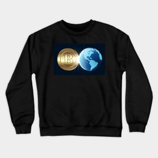 Bitcoin Concept Crewneck Sweatshirt